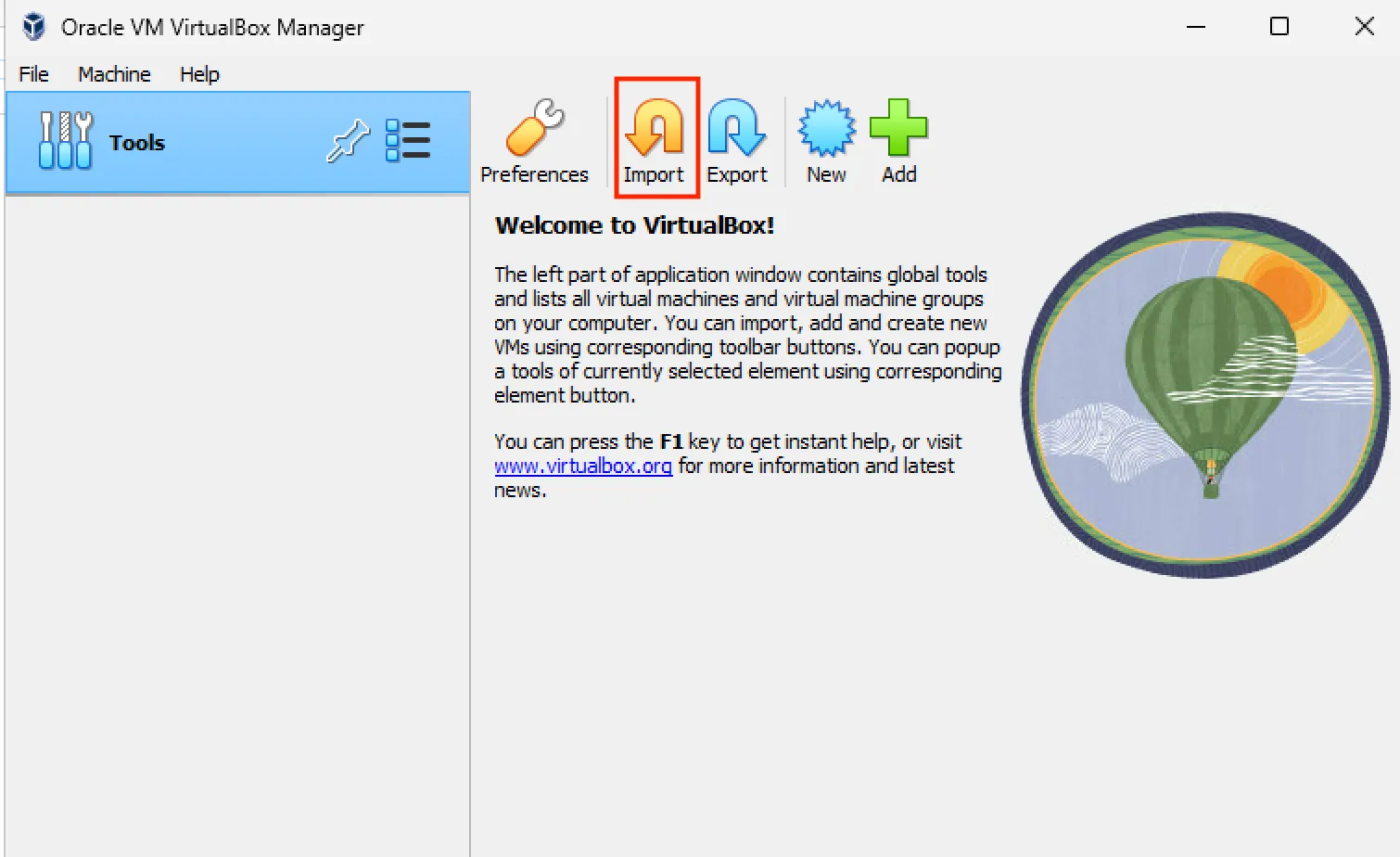 virtualbox